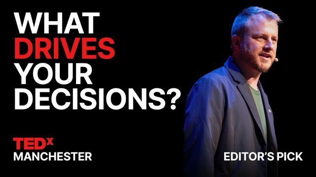 Chris Bailey's TEDx talk, What Drives Your Decisions?