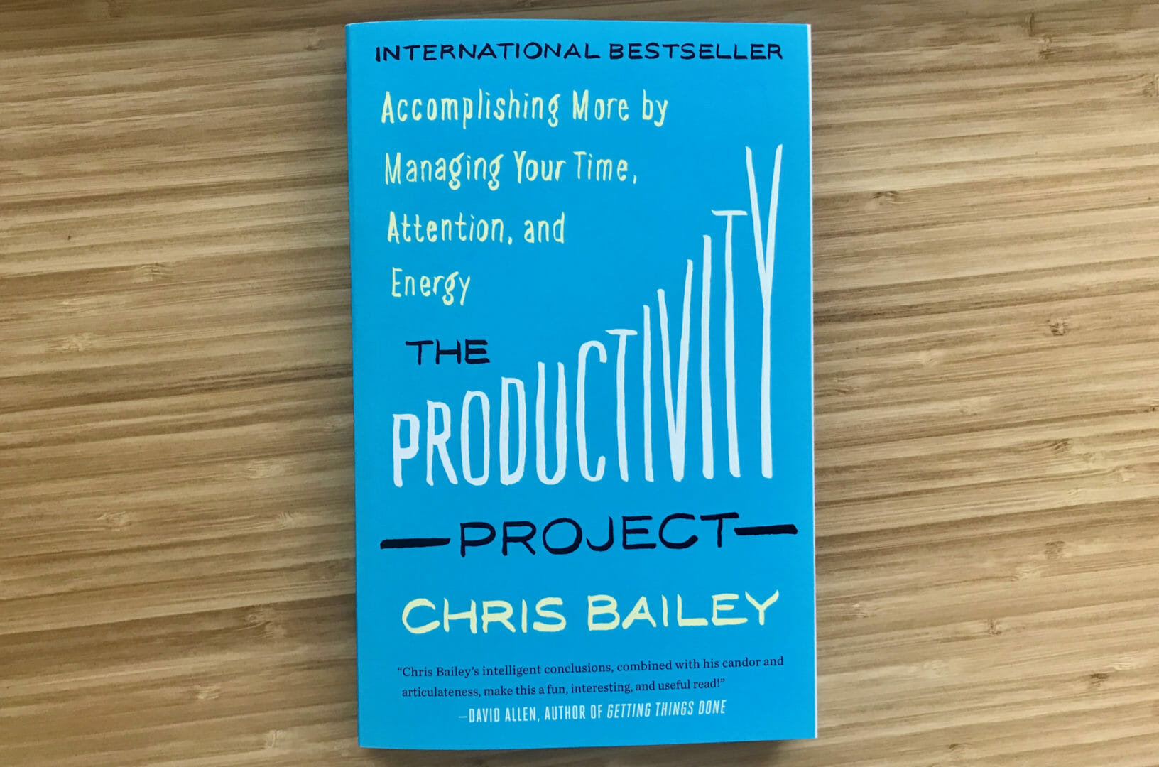 My book comes out in paperback TODAY! - Chris Bailey